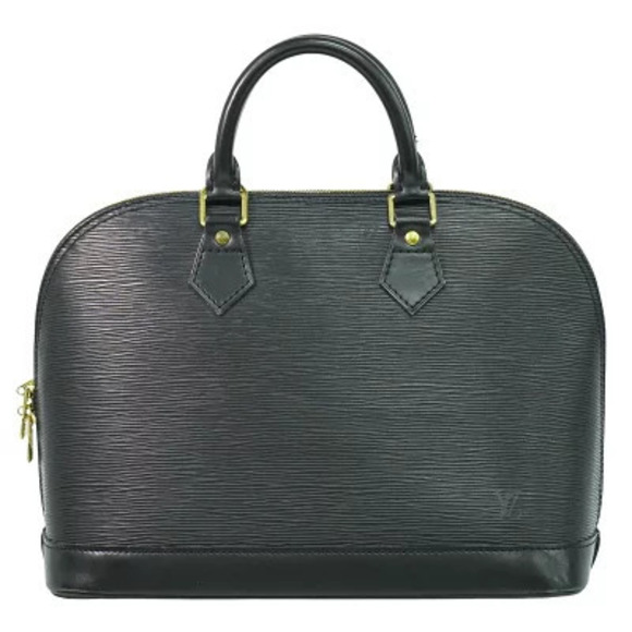 Louis Vuitton Handbags - Louis Vuitton LV Alma Epi Leather Top Handle Bag Noir Black